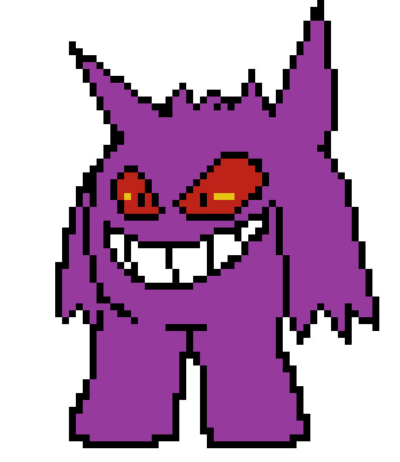 [3fcaee]  kinda trashy Gengar i made -Drone