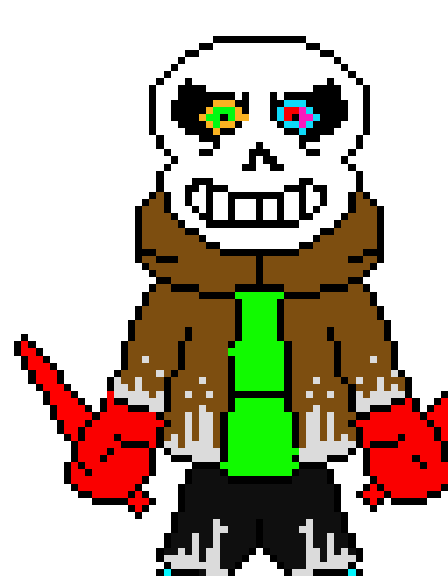 [c48fbf] DISCTRUST Sans Colored Sprite