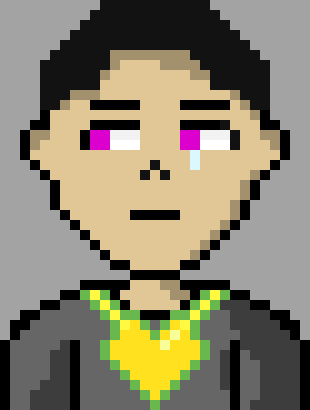 [90896a] *He pauses a moment, then takes out the chocolate chip cheesecake. He's still skeptical, but he takes a bite. It... actually tastes amazing. It seems to calm him down a bit.*