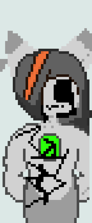 [d8d976] Kinda but i have to sleep (charge) on the couch since Asri-FLOWEY! likes his own space. Its Fine really -Glitch