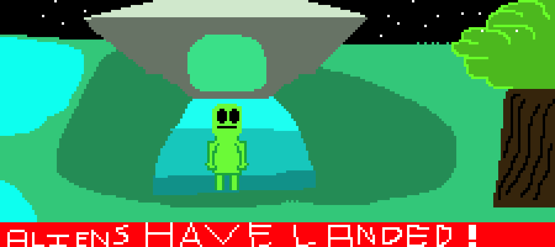 [9664c4] ALIENS HAVE LANDED!