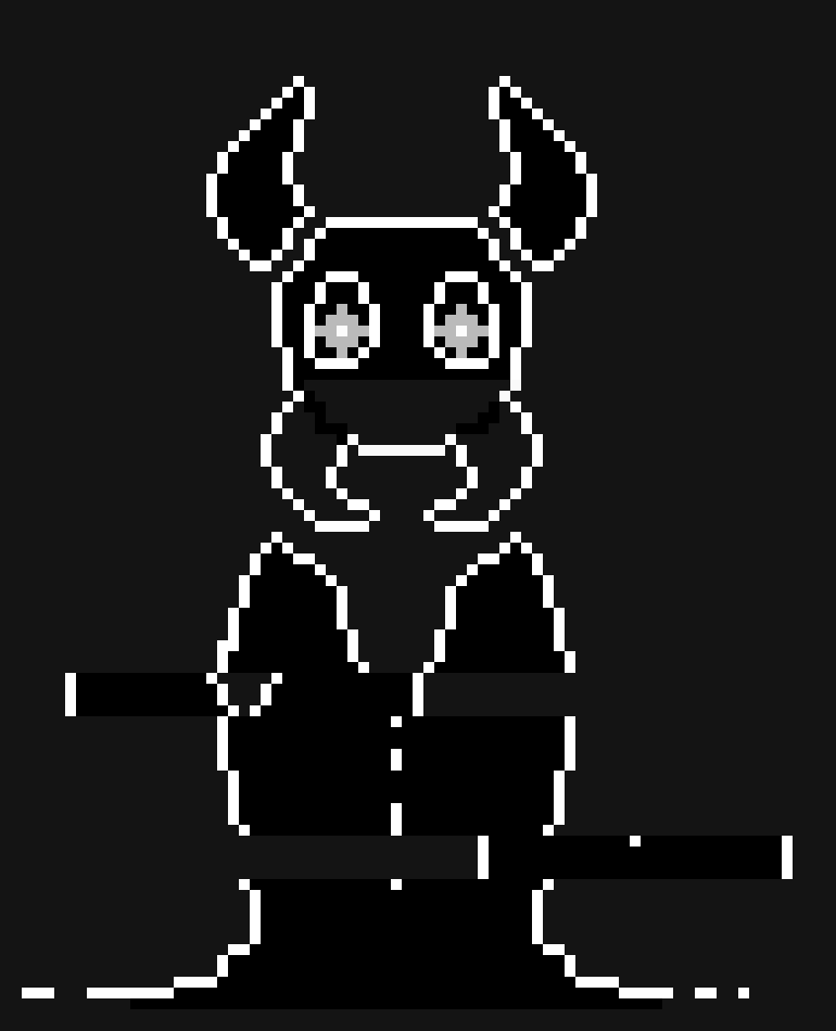 [b602f0] "Y o u c a u s e d t h i s g r e y" *Horns would grow out of his jaw as reality itself started to shatter around grey*