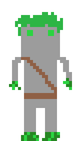 [9664c4] JoePS Main Character Sprite rght arm move 1