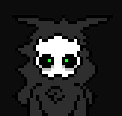 [c91422] Eee!! *She got spooked by loud noise and accidently jumps into Demented's lap hiding her face*