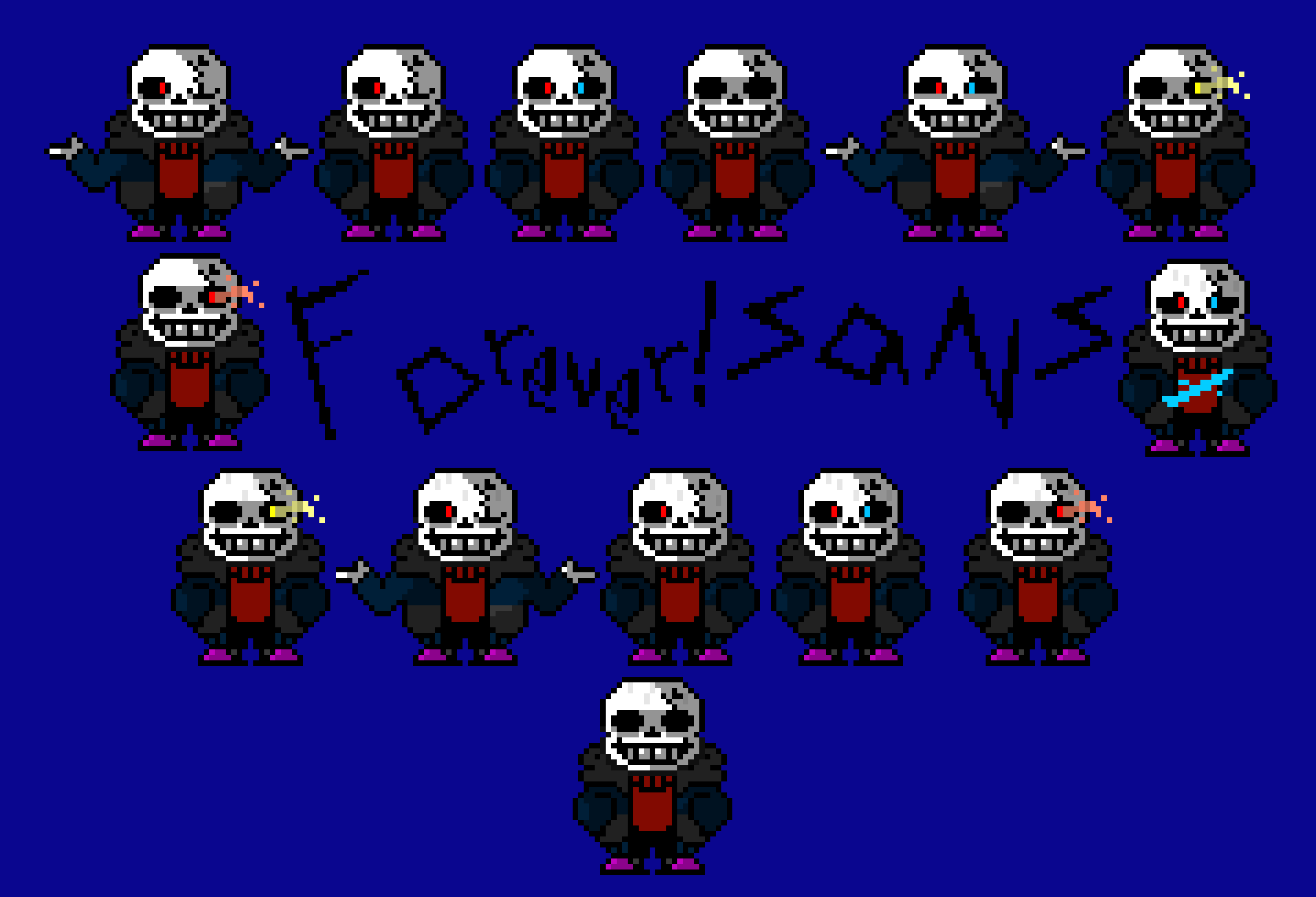 [9664c4] FOREVER!Sans more sprites!