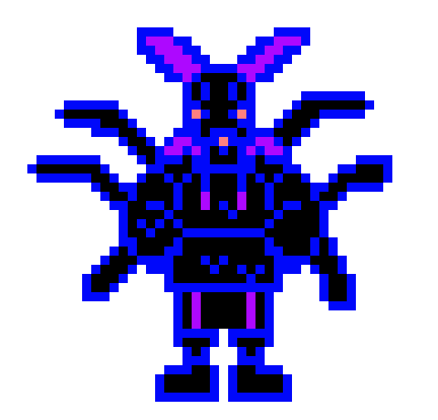 [574f72] Mr.mime as nightemare Papyrus with tenticals