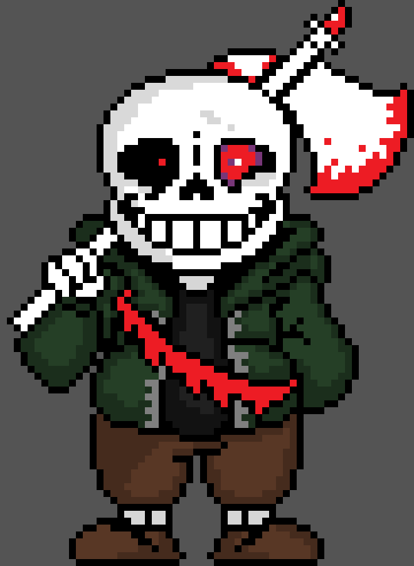 [11a9d7] WATCH ME DO IT! -slashes the air randomly....?- -Insanity!Tale Sans (Deteriorate)