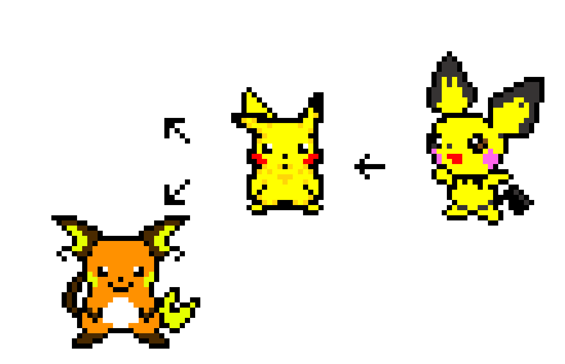 [9664c4] wip pichu evolution