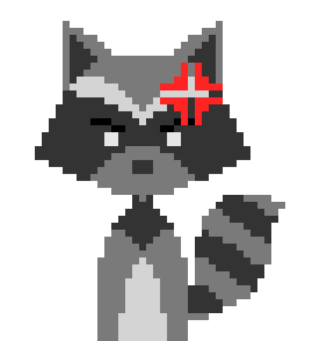 [715129] Raccoonexplosion mouth closed no lips