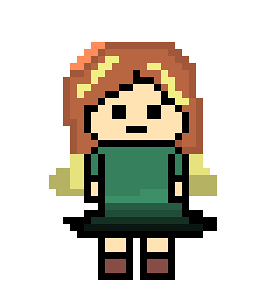 [c3f4e4] Danganronpa Pixel Sprite Base