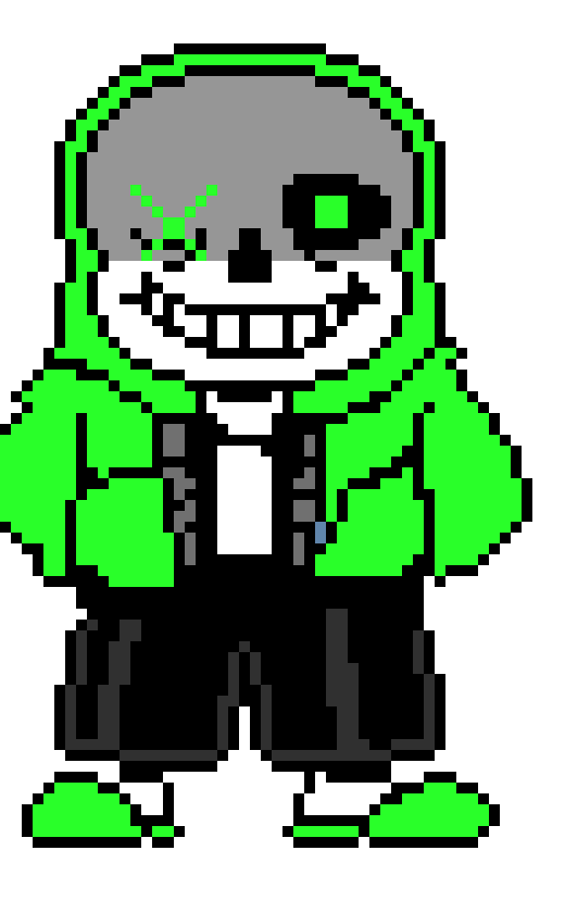 [d4d028] hiiii there! -greentale sans