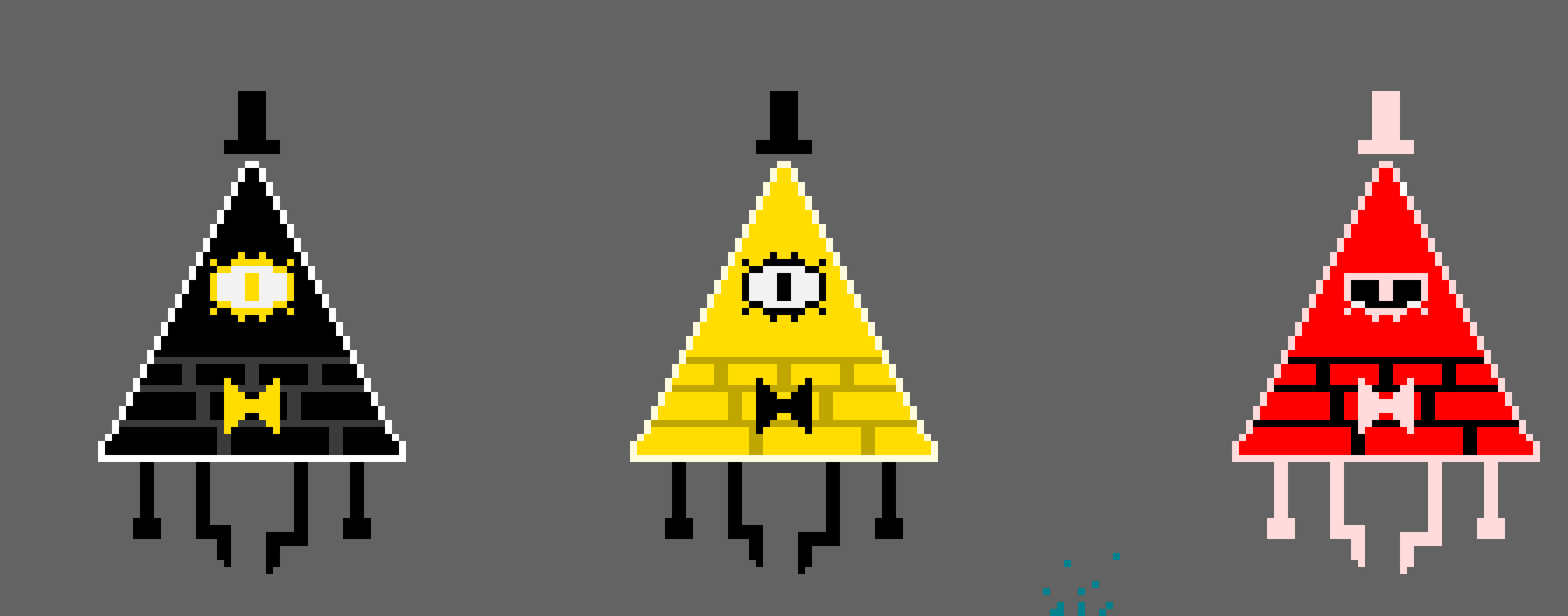 [5101cd] these are all my sprites. which one is a "bad time" kind to you?