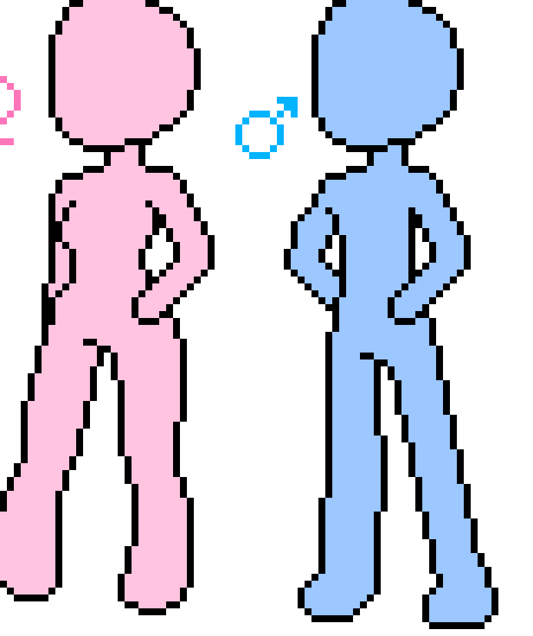 [c2eebe] Chibi base (Including male base)