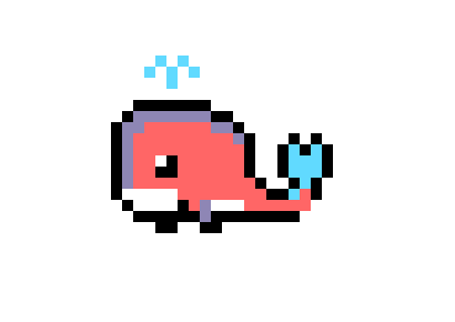 [e3be5b] Pixel Whale