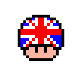 [9664c4] Great Britain Mushroom