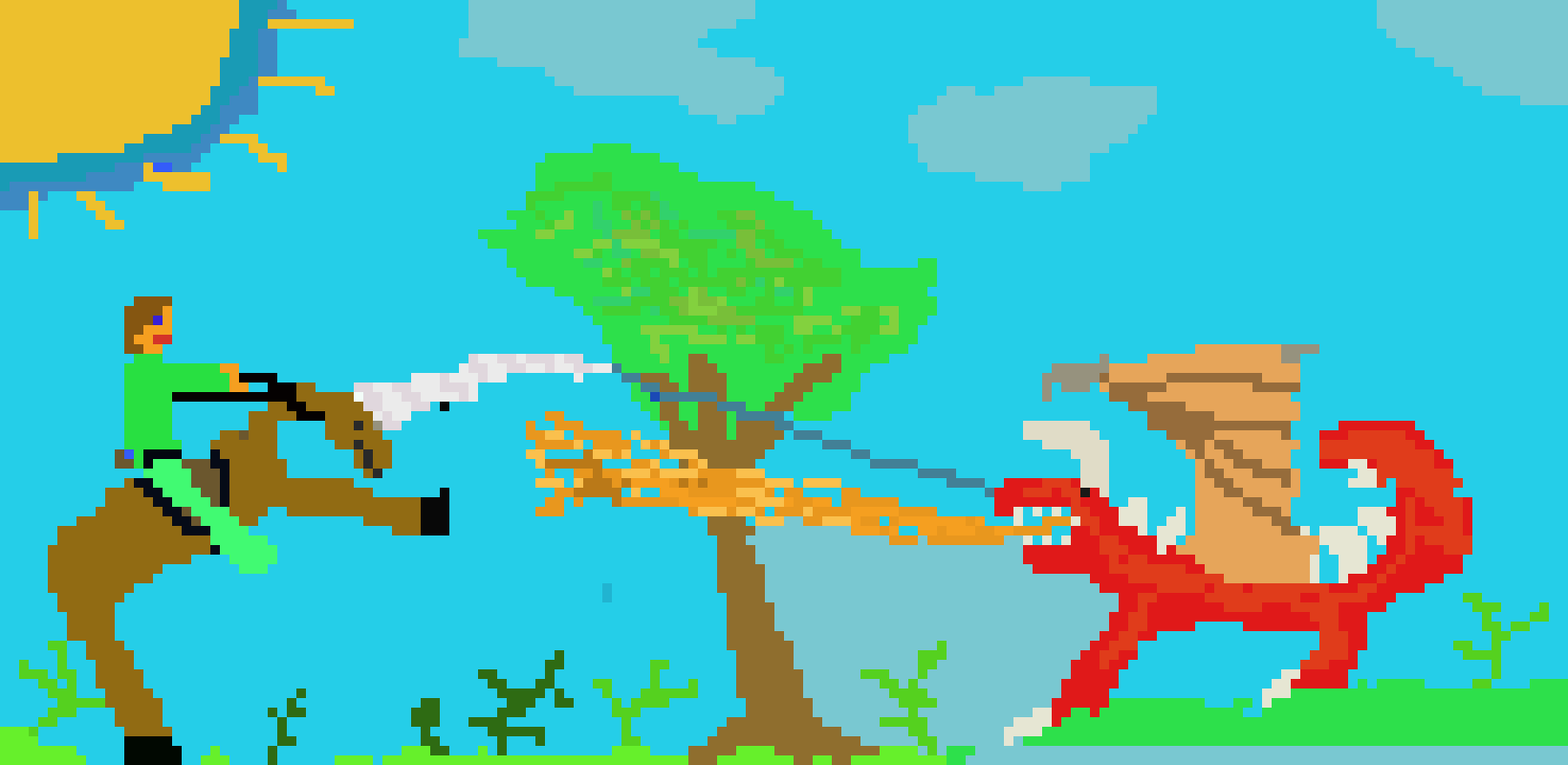 [aad1c4] dragon vs human