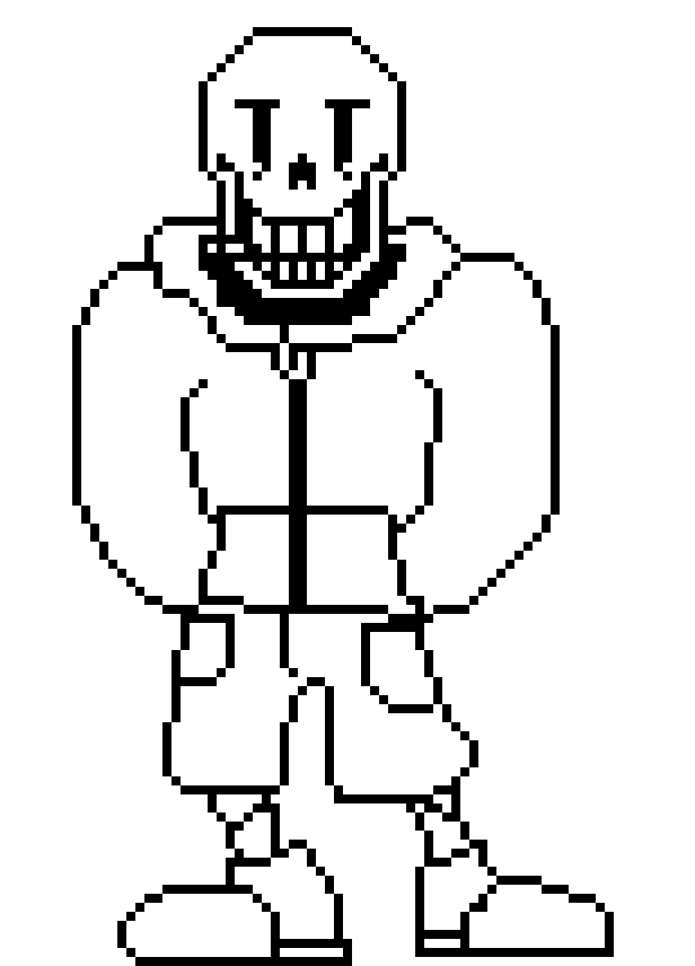 [9664c4] Underswap Papyrus Sprite v4