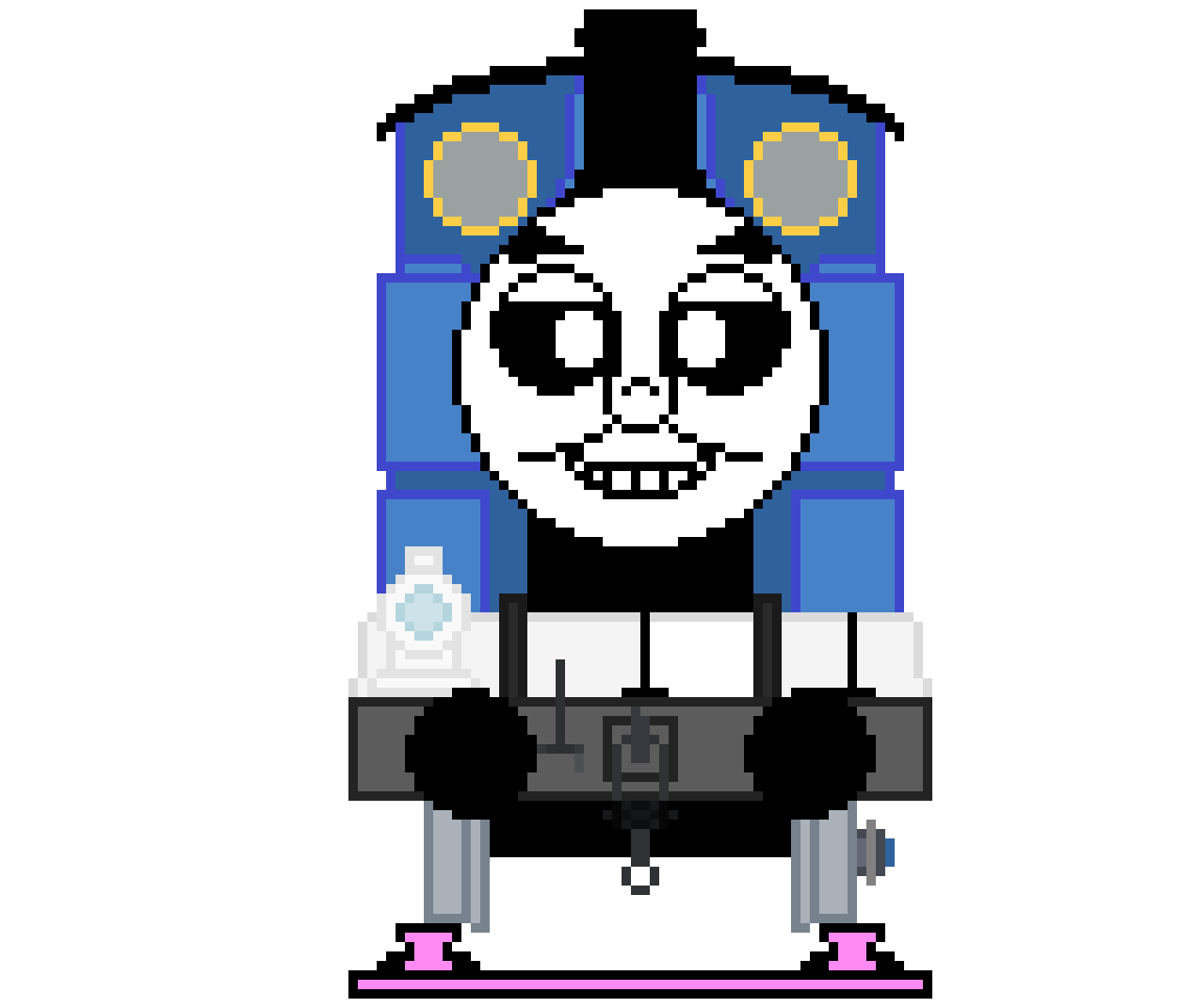 [372fa7] Thomas The Tank Engine as Sans Sprite.