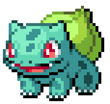 [8aa4ac] 001: Bulbasuar  A strange seed was planted on its back at birth. The plant sprouts and grows with this Pokémon.