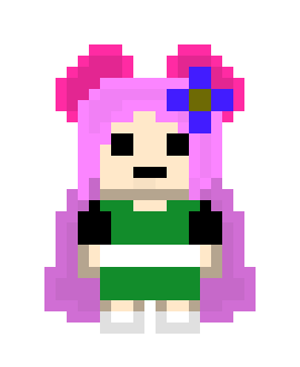 [c3fb32] danganronpa pixel sprite base