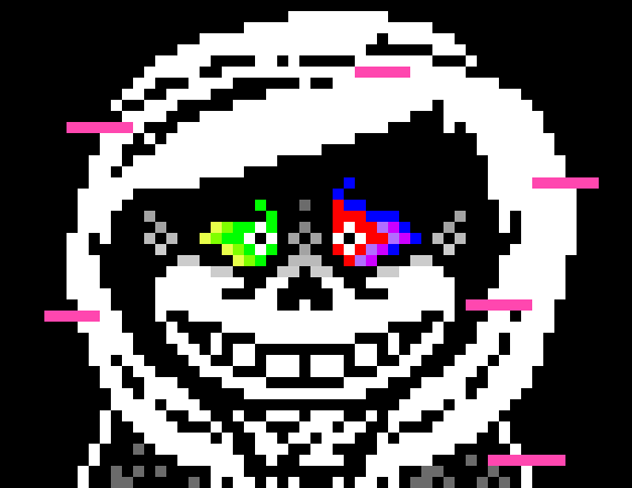 [63ceb7] -He glitches a tiny bit as he just stares down his mental insanity- Well... To be fair... I didn't think I'd see you... AT ALL, within PAM..... I thought you could only manifest within our original reality.....