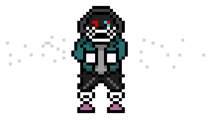 [2f34e7] DustTale sans Pixelart