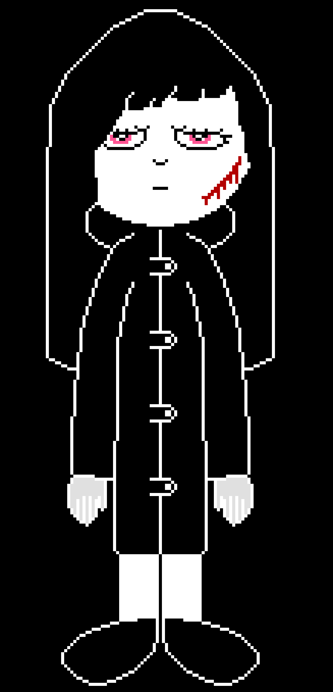 [9664c4] Rosa (undertale battle style) By The Darkened Wolf