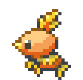 [8aa4ac] *Torchic running away from ERROR* Torchic use Scratch on ??? | Fish :O