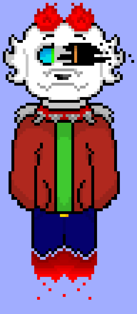 [95be89] Do I LOOK GOOD!? I`m DEAD... But now a damn ghost!....... -He just continues laughing-