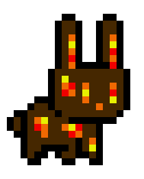 [9664c4]  bunny explorer legends molten bunny