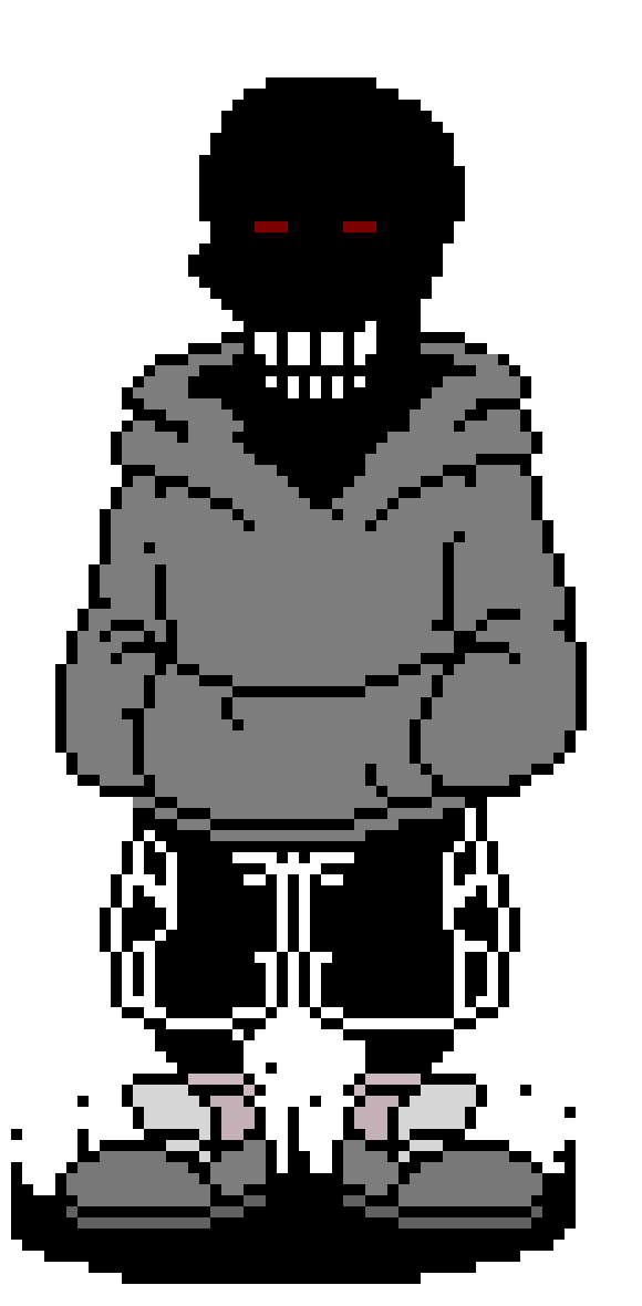 [c8bb2d] *summons chaos blaster and fires at frisk*