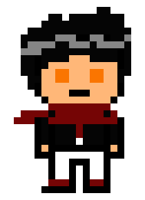 [8c9081] danganronpa pixel sprite base