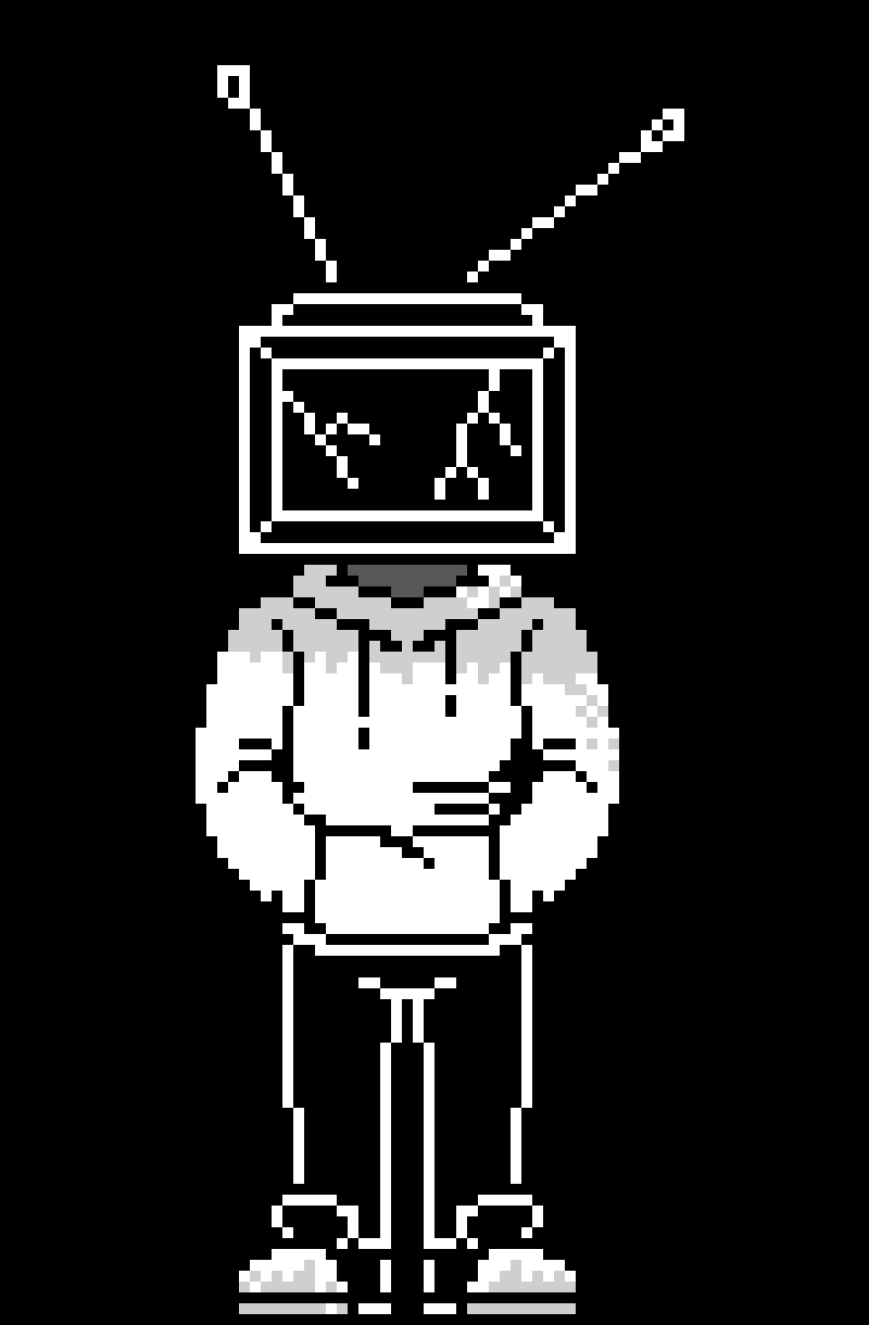 [45d928] -the robot has a plate on the side of its screen...its a bit withered and dusty but you can make out "Project Delta - Subject XL"-