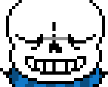 [23f21e] -cuts free from the blaster and teleports to snowdin, hiding in  the house-