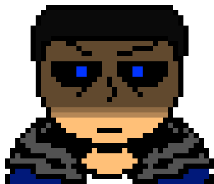 [e9a51d] *he joins karma with powerful energy blasts.*