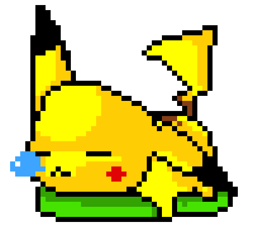 [be957f] Sleepy Pikachu