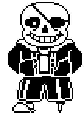 [be5c7e] Sans real battle sprite
