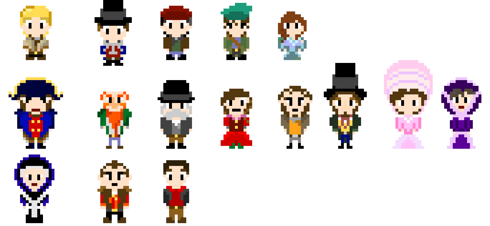 [9664c4] Oliver Twist Pixel Art