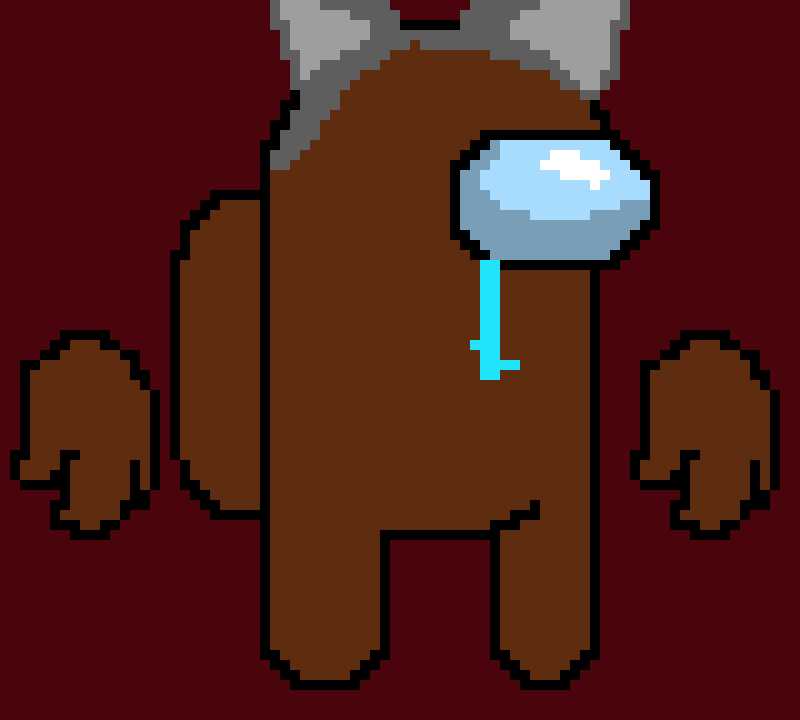 [8ce596] *stabs my arms off* T-T-wolf god (used to be gray imposter)