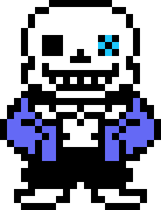 [9664c4] Sans Undertale Sprite