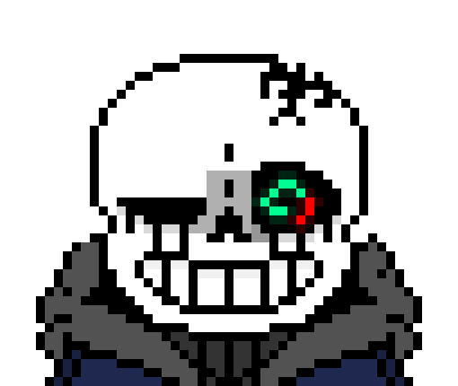 [11a9d7] For Power..-Summons 43 Real knives, aswell as to summon goop blasters everywhere- -Killer!Sans