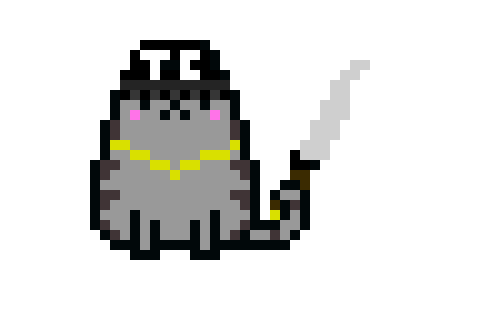 [9664c4] Pusheen Cat is awesome1 Thug Cat1