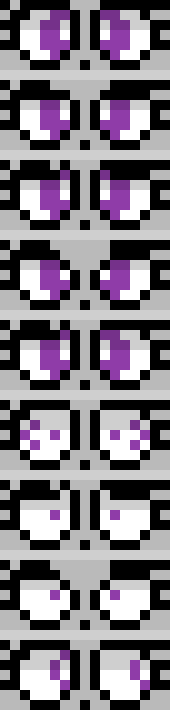 [0df4f5] Finished a spritesheet for the eye emotions for no-beanie Caitlynn