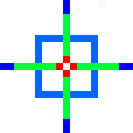 [ff00e4] Krunker.io crosshair