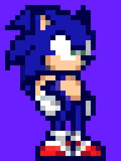 [91d841] Sonic-*Turns around*Ah-! Oh its on of egg's machines 