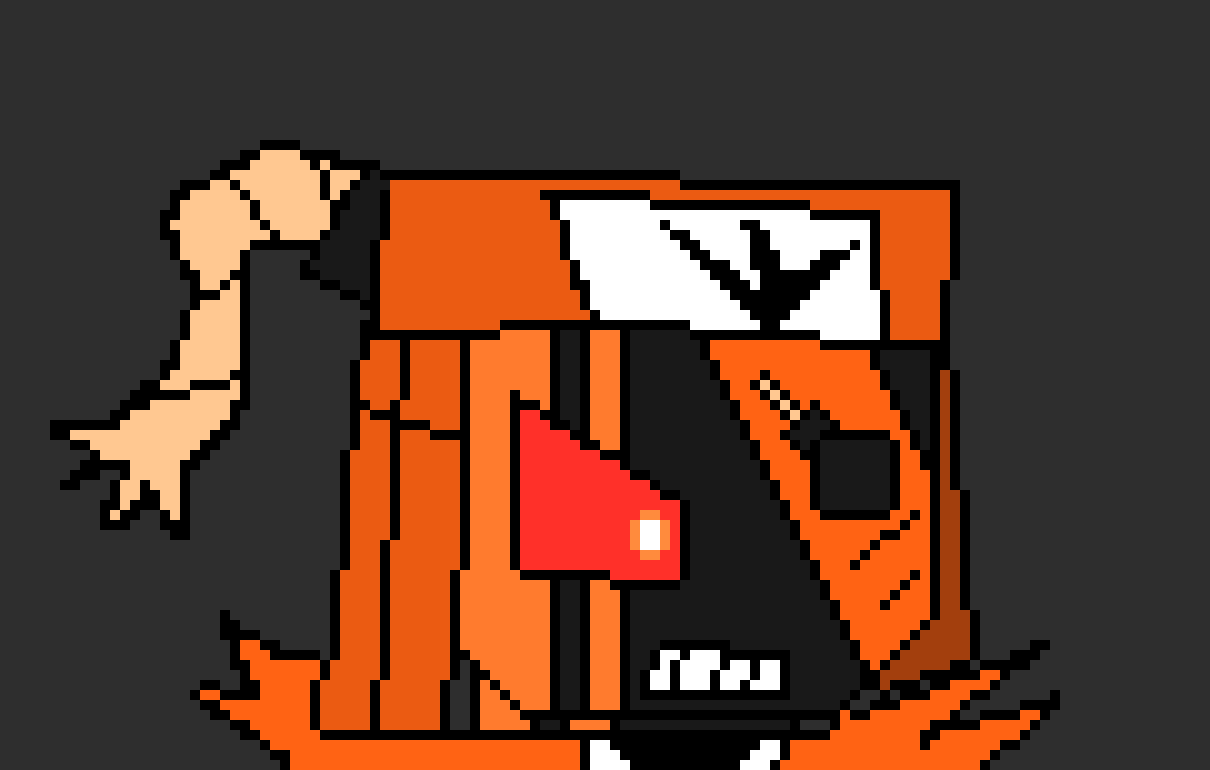 [812b32] says to CV and Edd why ya both here- JESUS CHRIST- *sees the robot on* - Rivity / Molt!