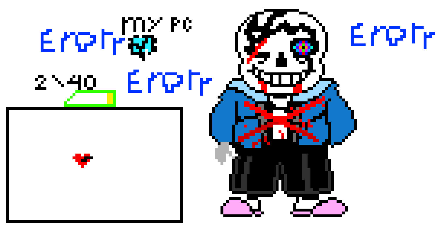 [290d29] sans and his L A S T    H O P E phase 5