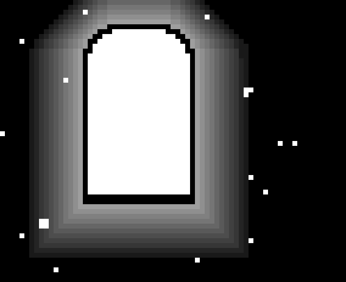 [9664c4] room 1 black door sparkle 17