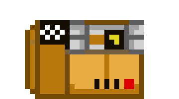 [45d928] -sees chara and quickly turns into box form and rolls behind jack-o-