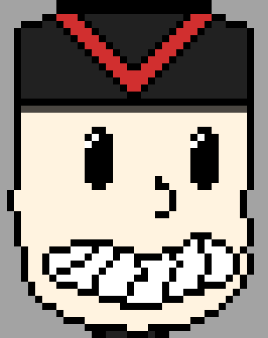 [05b0c1] *He stands in the center. All you get from the Robospy is "V"* Uhh.....launch sequence start? Guys? <Nope.> Damn it.